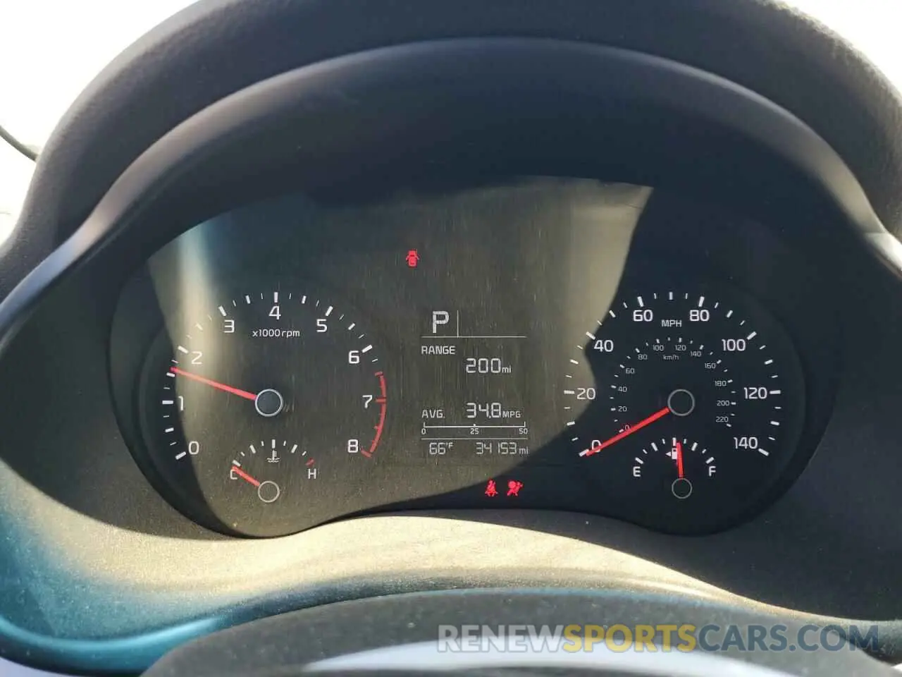 9 Photograph of a damaged car 3KPA24AB6KE216340 KIA RIO 2019