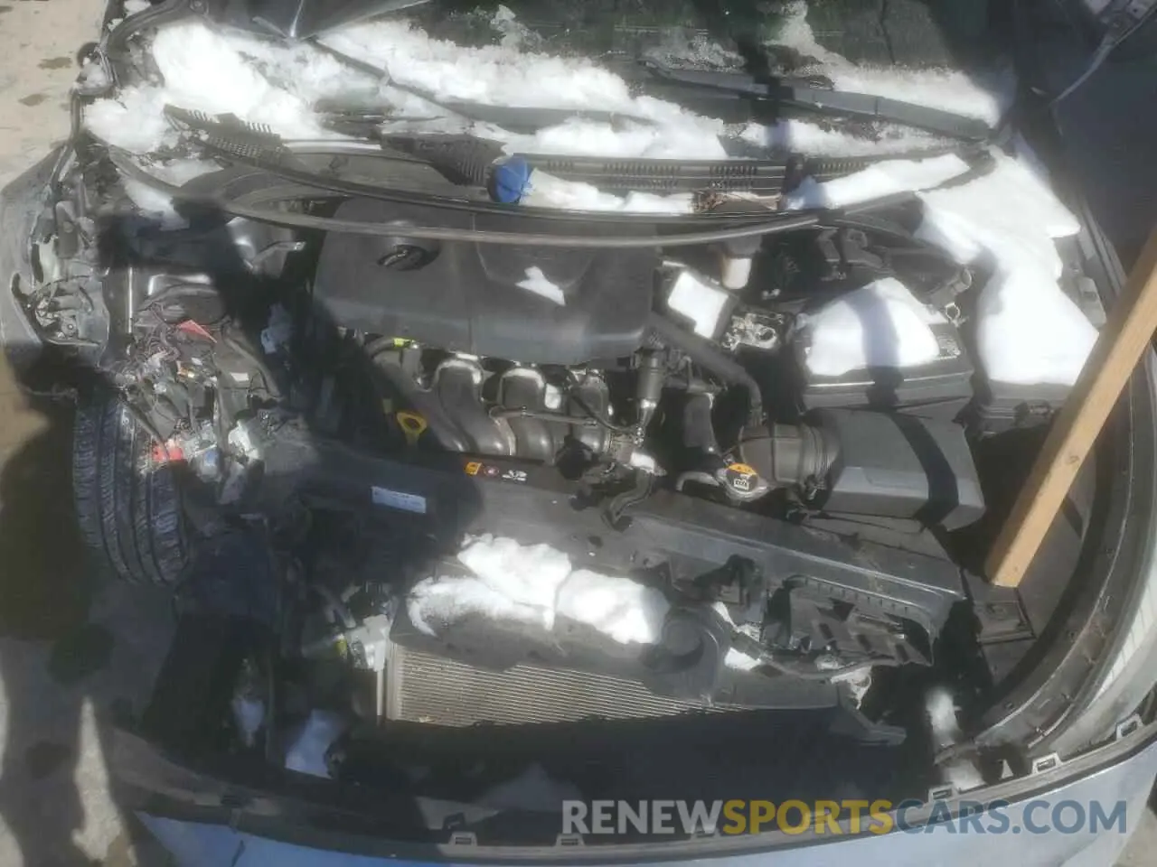 13 Photograph of a damaged car 3KPA24AB6KE249421 KIA RIO 2019