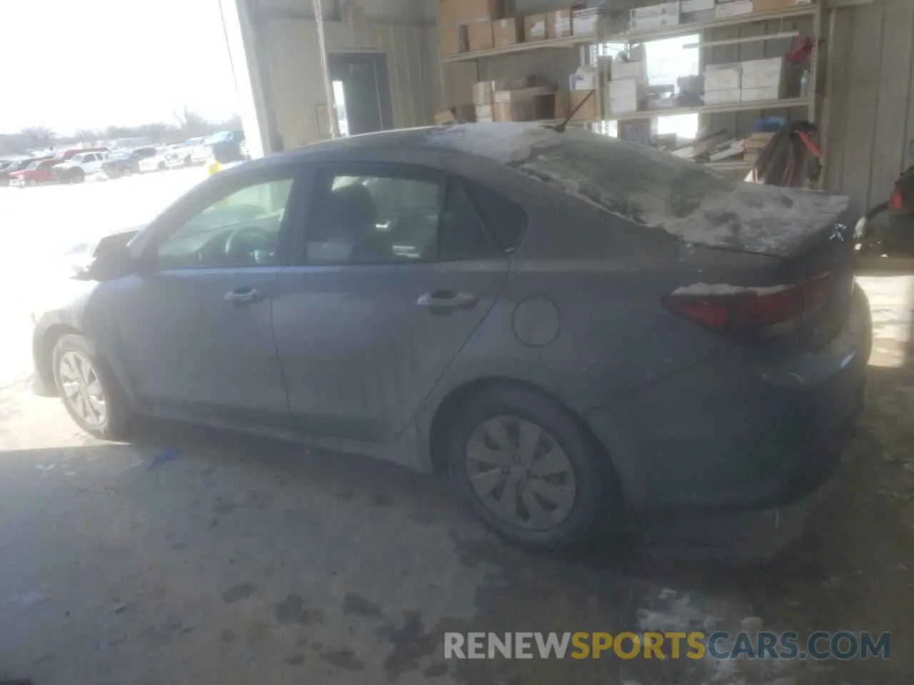 2 Photograph of a damaged car 3KPA24AB6KE249421 KIA RIO 2019