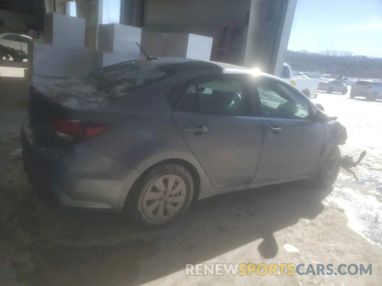 3 Photograph of a damaged car 3KPA24AB6KE249421 KIA RIO 2019
