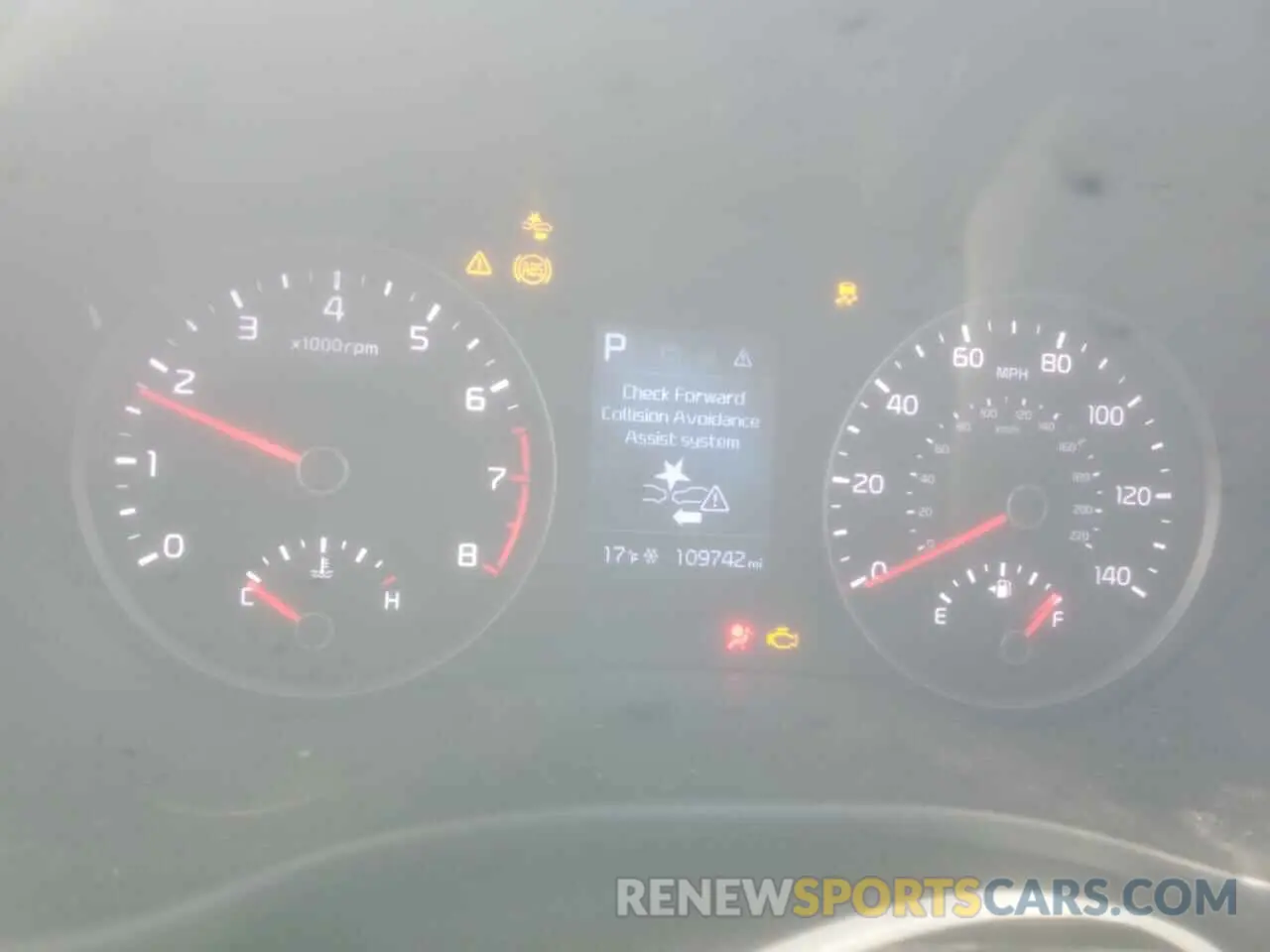 9 Photograph of a damaged car 3KPA24AB6KE249421 KIA RIO 2019