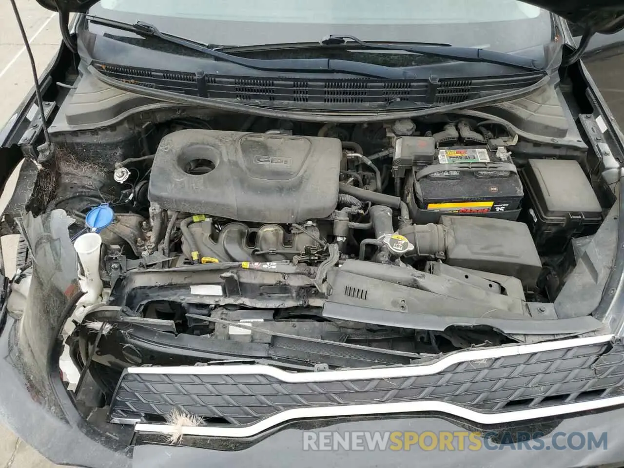 11 Photograph of a damaged car 3KPA24AB7KE171845 KIA RIO 2019