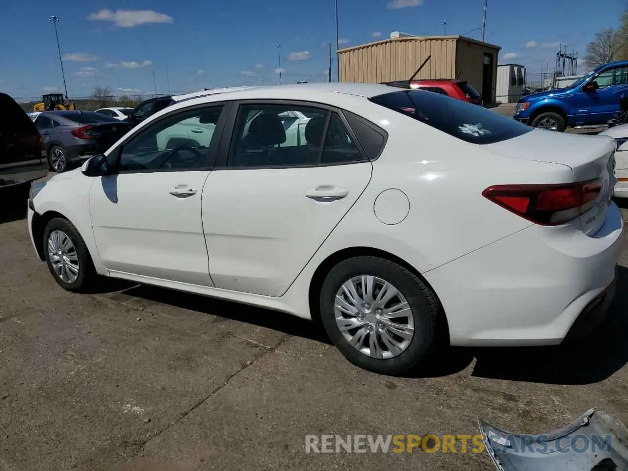 2 Photograph of a damaged car 3KPA24AB7KE194896 KIA RIO 2019