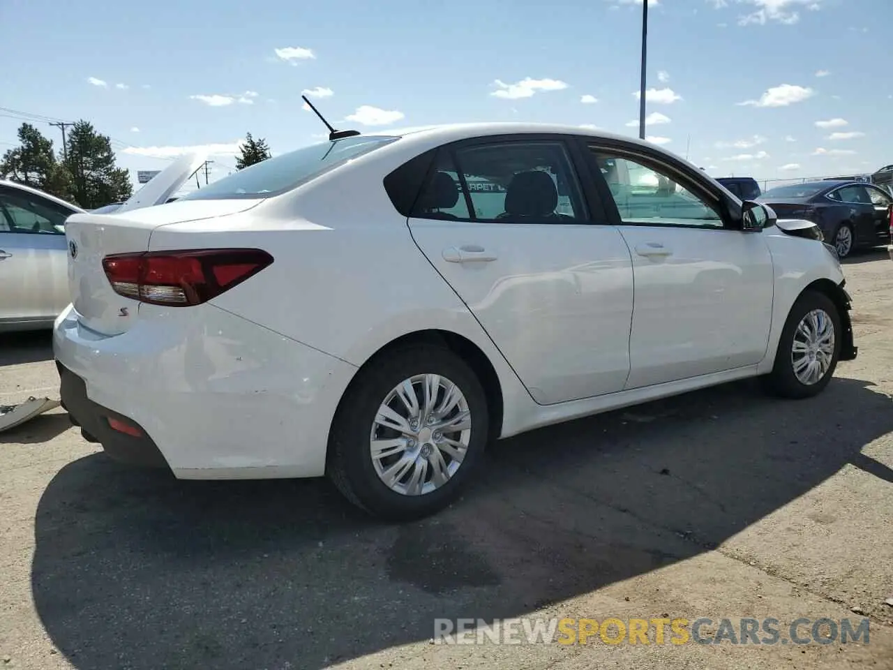 3 Photograph of a damaged car 3KPA24AB7KE194896 KIA RIO 2019
