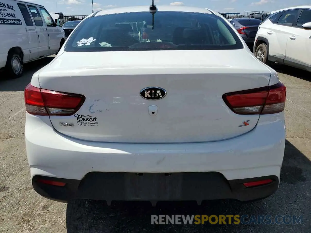 6 Photograph of a damaged car 3KPA24AB7KE194896 KIA RIO 2019