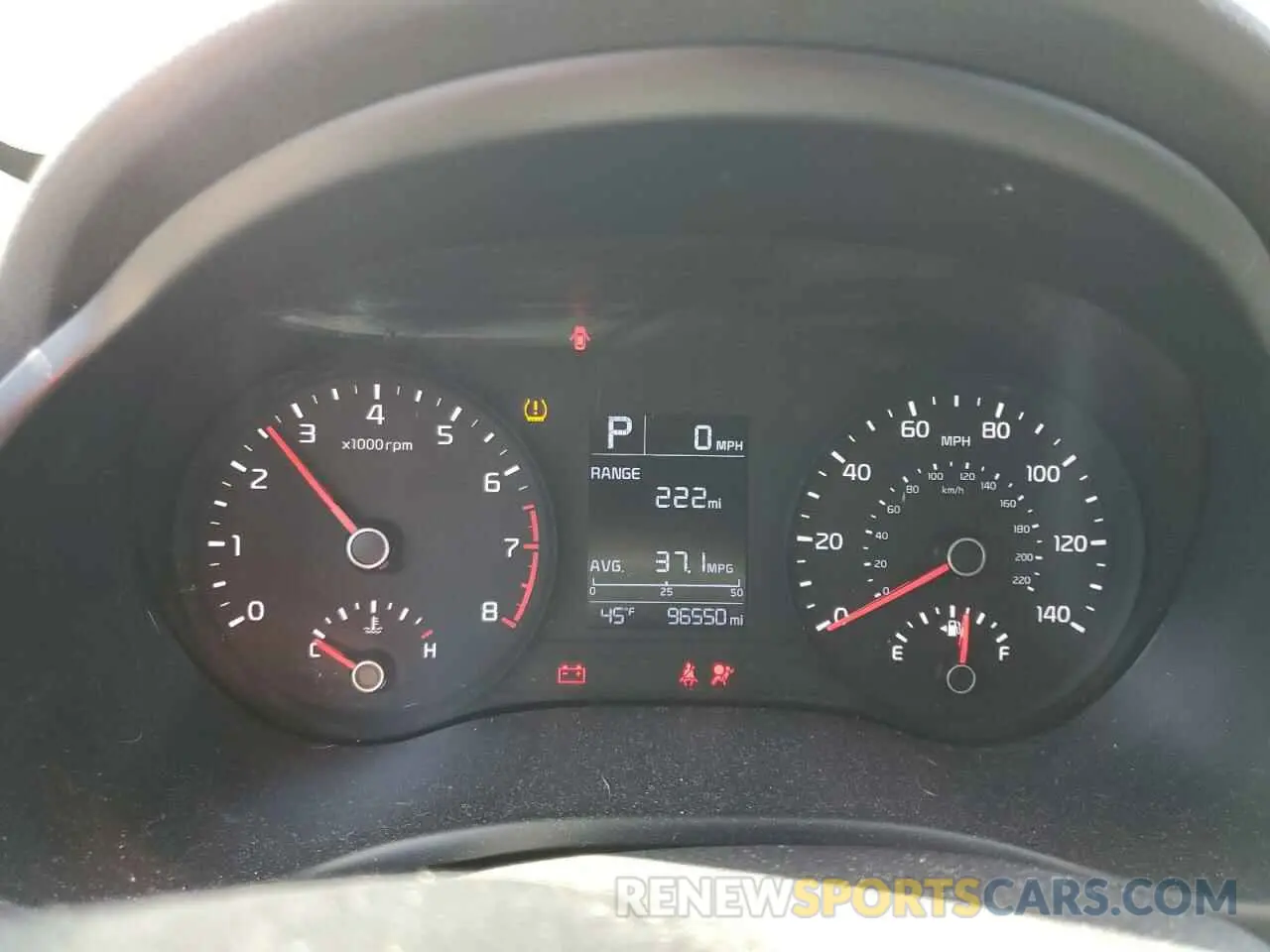 9 Photograph of a damaged car 3KPA24AB7KE194896 KIA RIO 2019