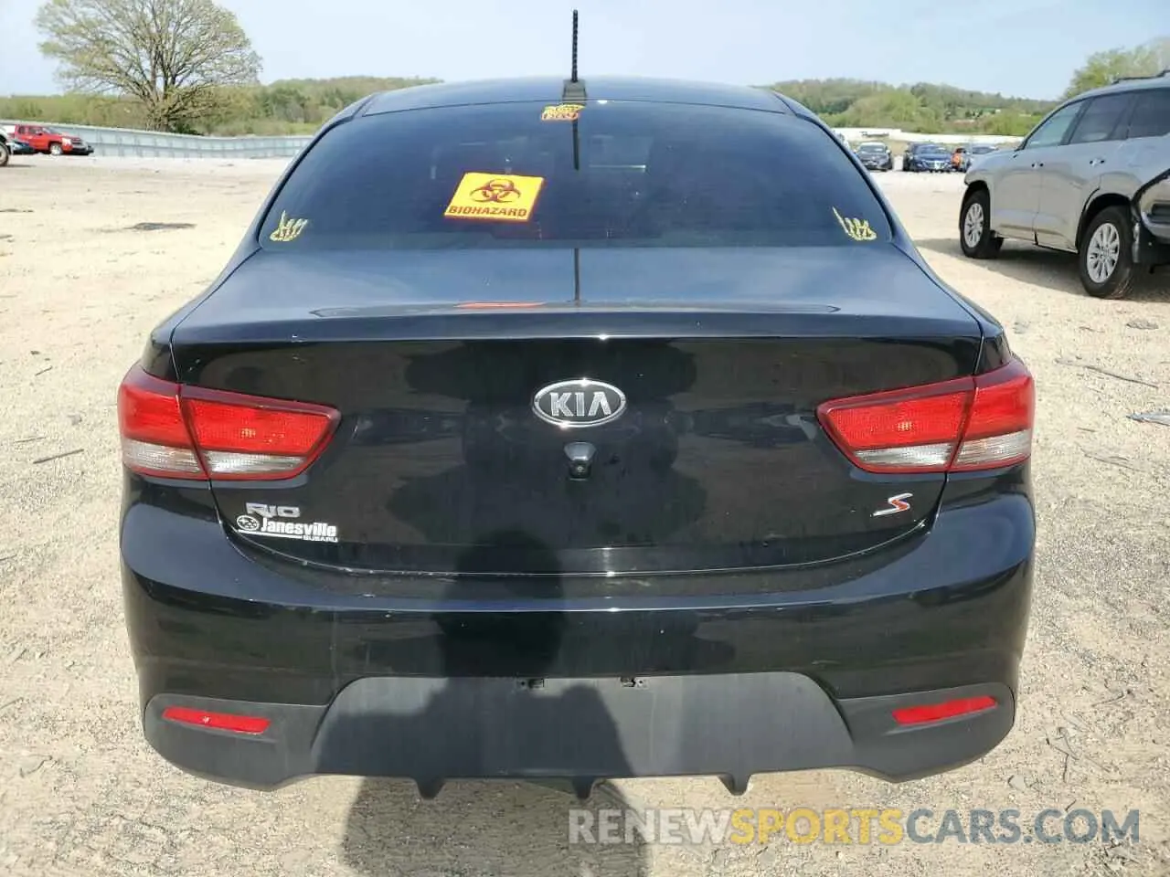 6 Photograph of a damaged car 3KPA24AB7KE200423 KIA RIO 2019
