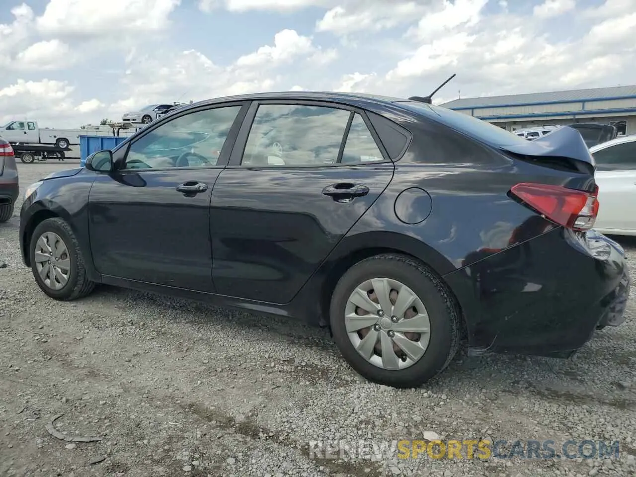 2 Photograph of a damaged car 3KPA24AB7KE207453 KIA RIO 2019