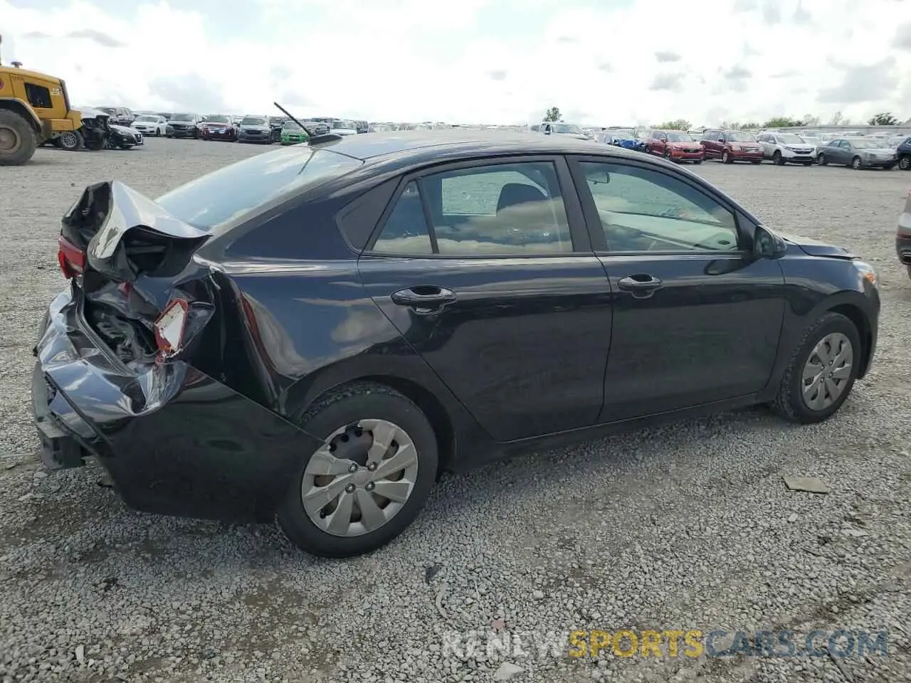 3 Photograph of a damaged car 3KPA24AB7KE207453 KIA RIO 2019