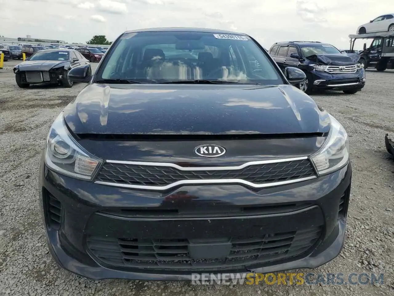 5 Photograph of a damaged car 3KPA24AB7KE207453 KIA RIO 2019