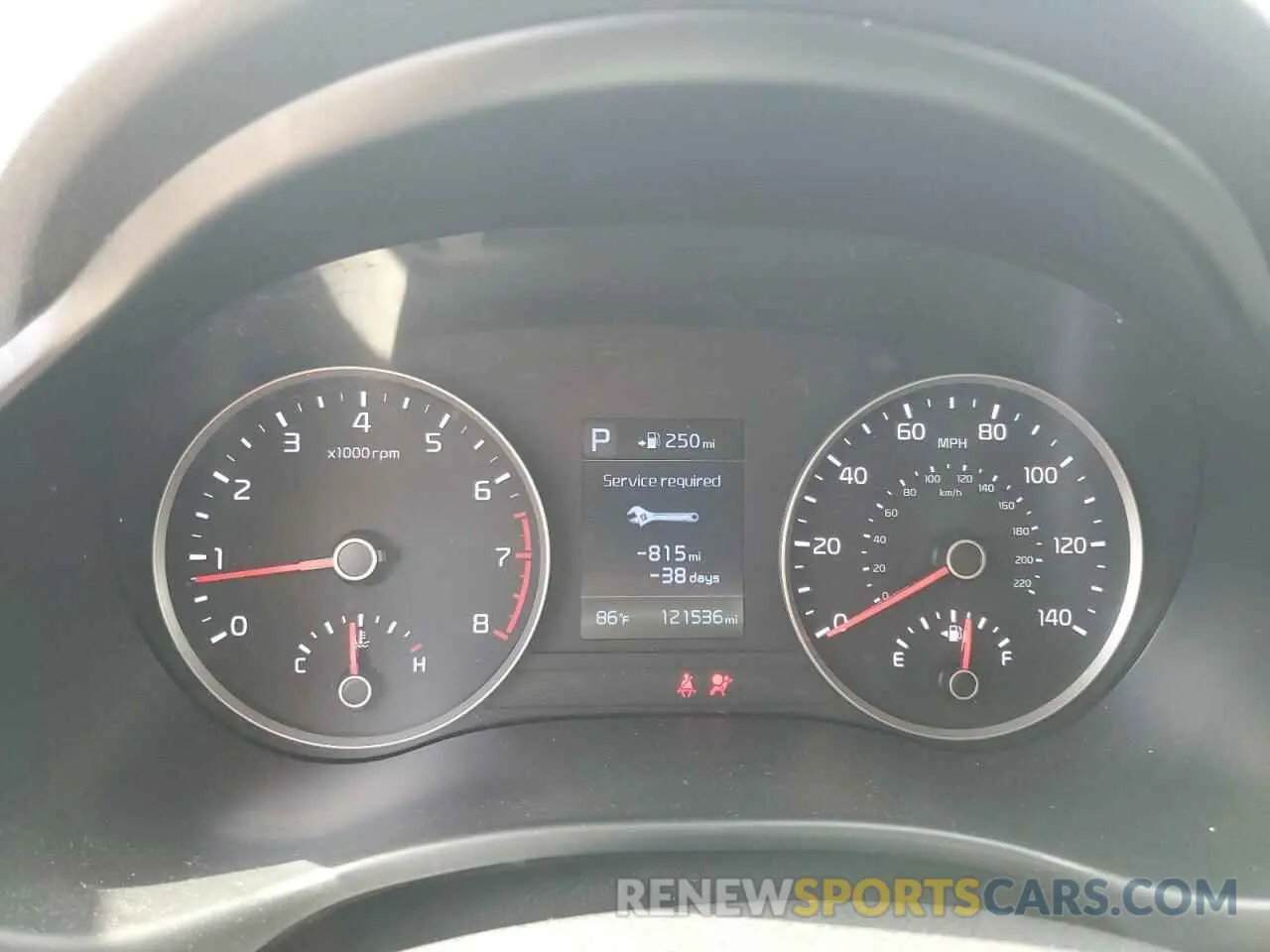 9 Photograph of a damaged car 3KPA24AB7KE207453 KIA RIO 2019
