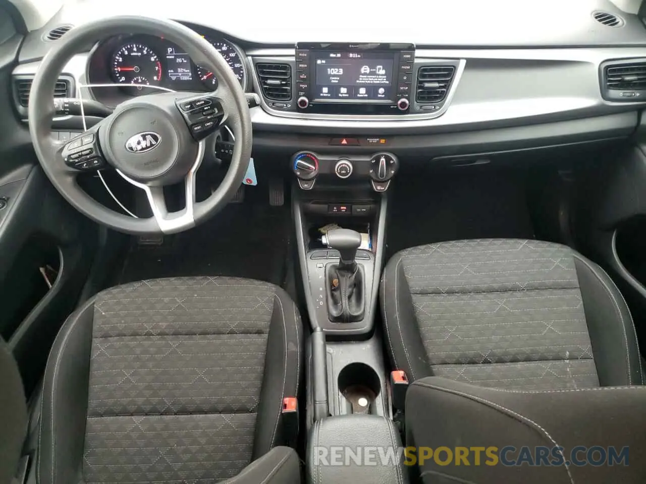 8 Photograph of a damaged car 3KPA24AB7KE222390 KIA RIO 2019