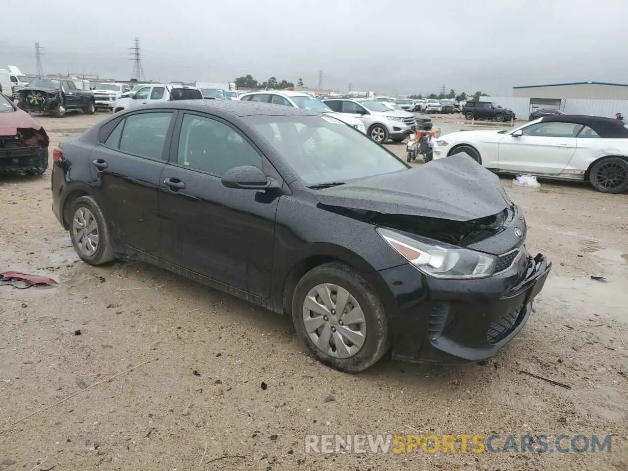 4 Photograph of a damaged car 3KPA24AB7KE223135 KIA RIO 2019