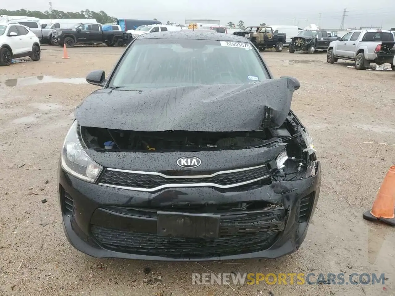 5 Photograph of a damaged car 3KPA24AB7KE223135 KIA RIO 2019