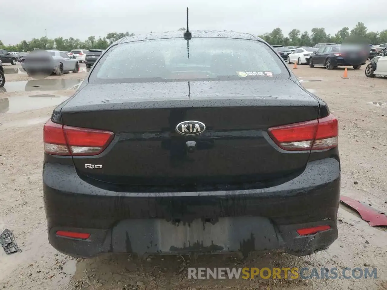 6 Photograph of a damaged car 3KPA24AB7KE223135 KIA RIO 2019