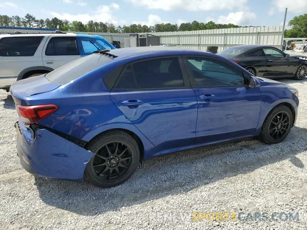 3 Photograph of a damaged car 3KPA24AB7KE249427 KIA RIO 2019