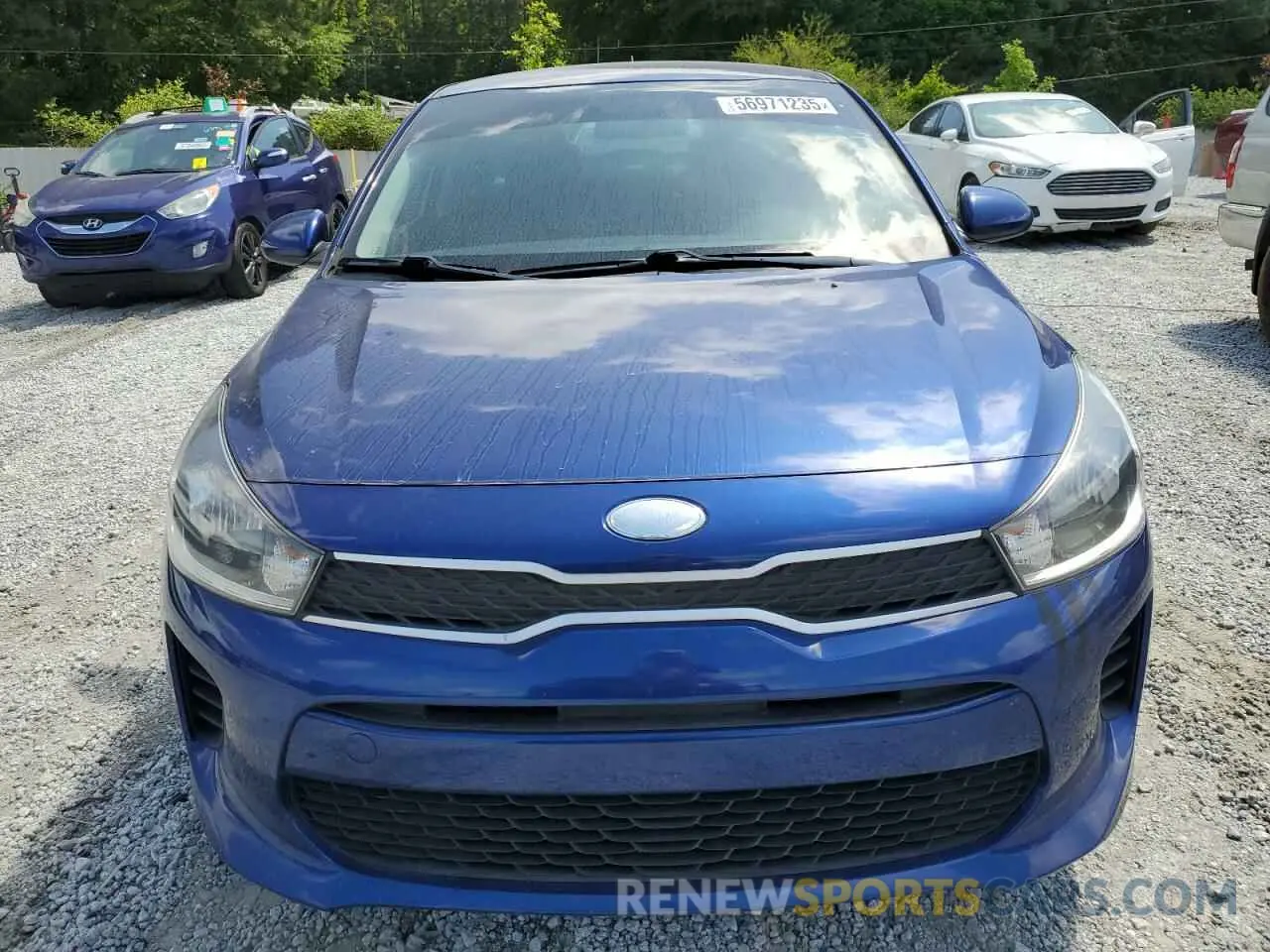 5 Photograph of a damaged car 3KPA24AB7KE249427 KIA RIO 2019