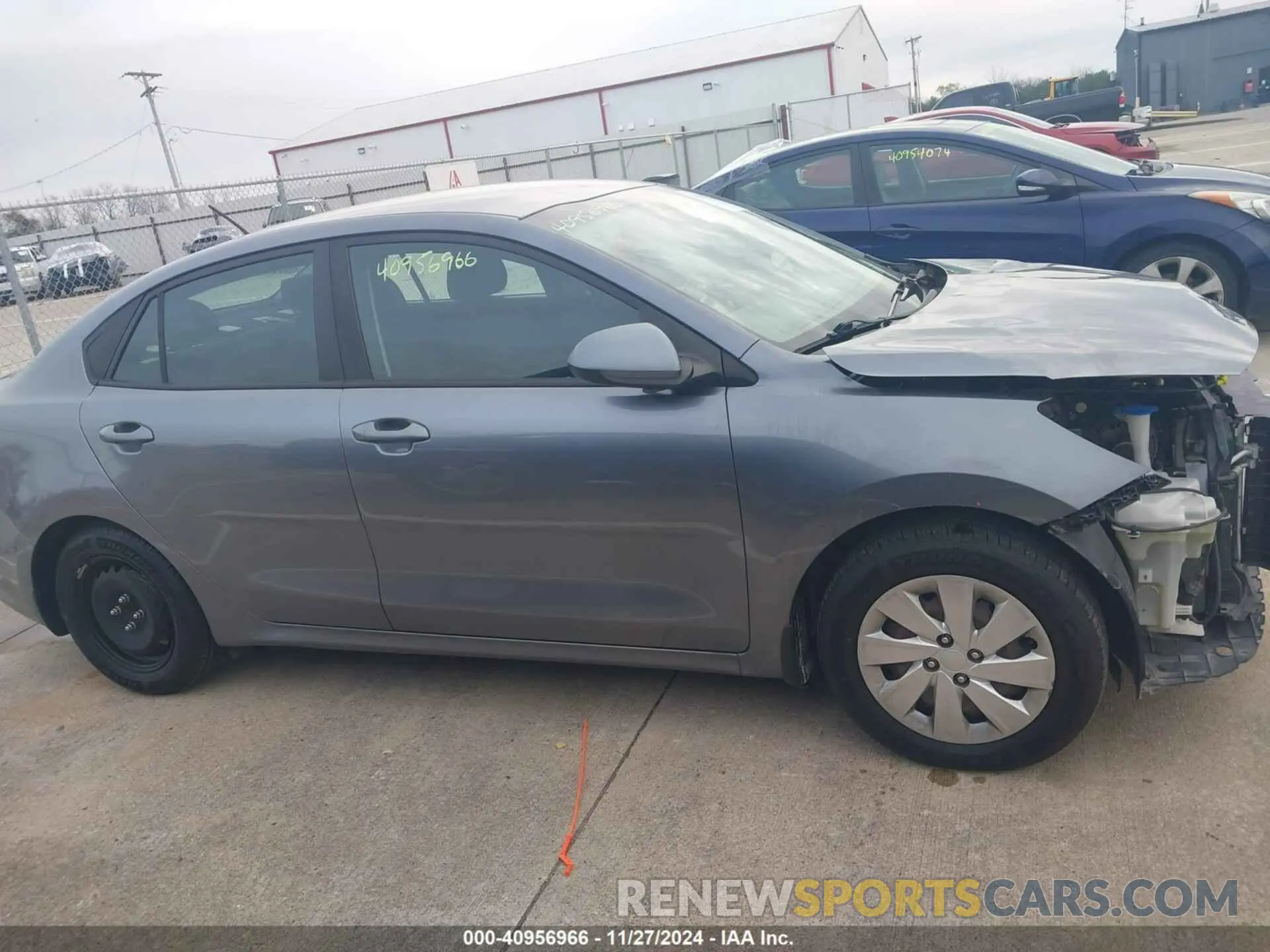 14 Photograph of a damaged car 3KPA24AB8KE171790 KIA RIO 2019