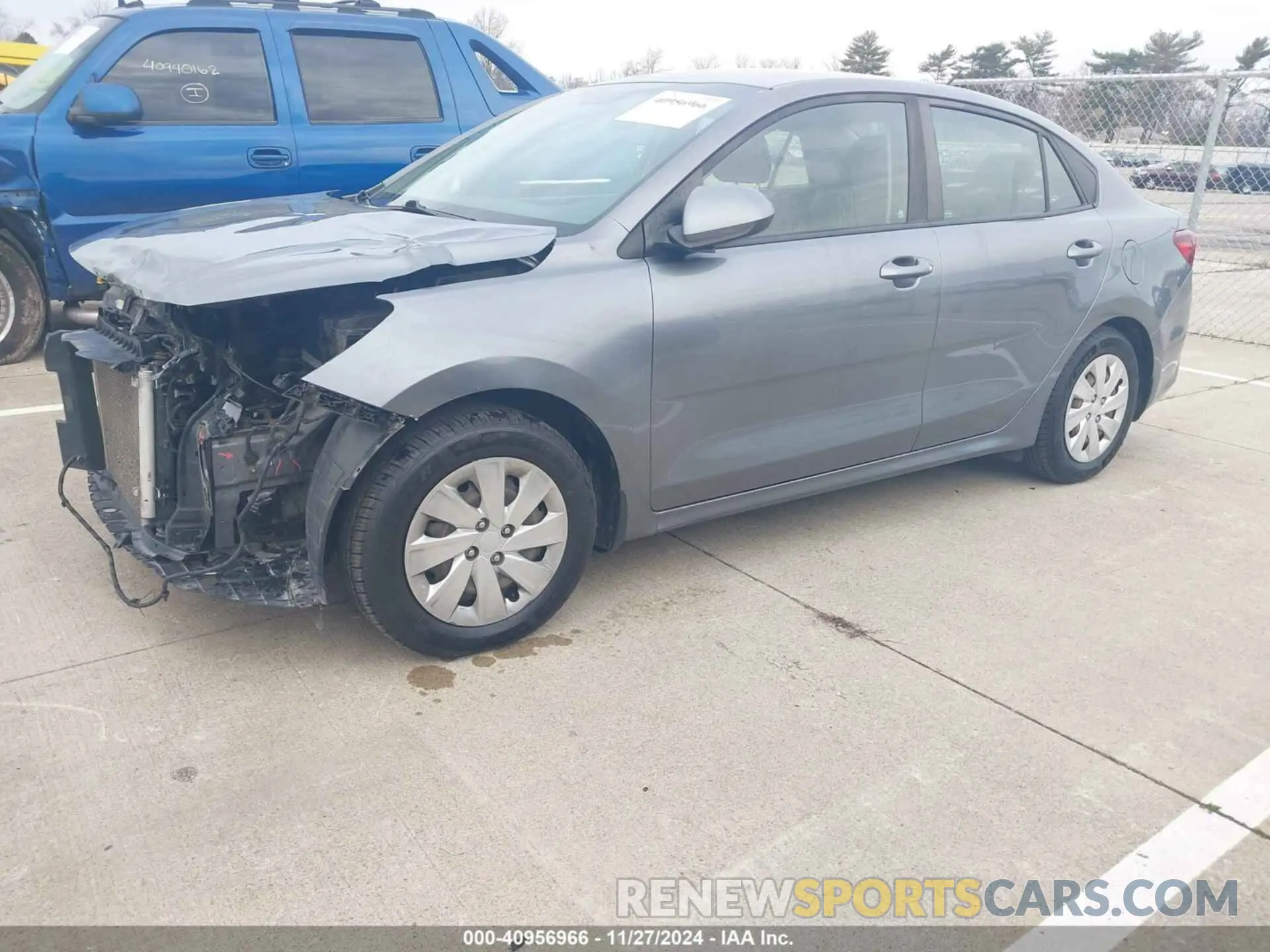 2 Photograph of a damaged car 3KPA24AB8KE171790 KIA RIO 2019