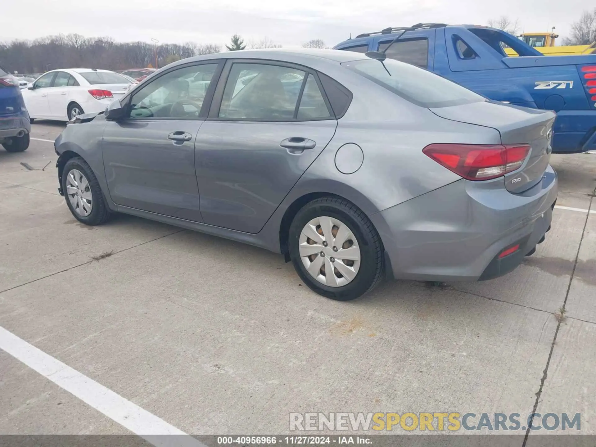 3 Photograph of a damaged car 3KPA24AB8KE171790 KIA RIO 2019