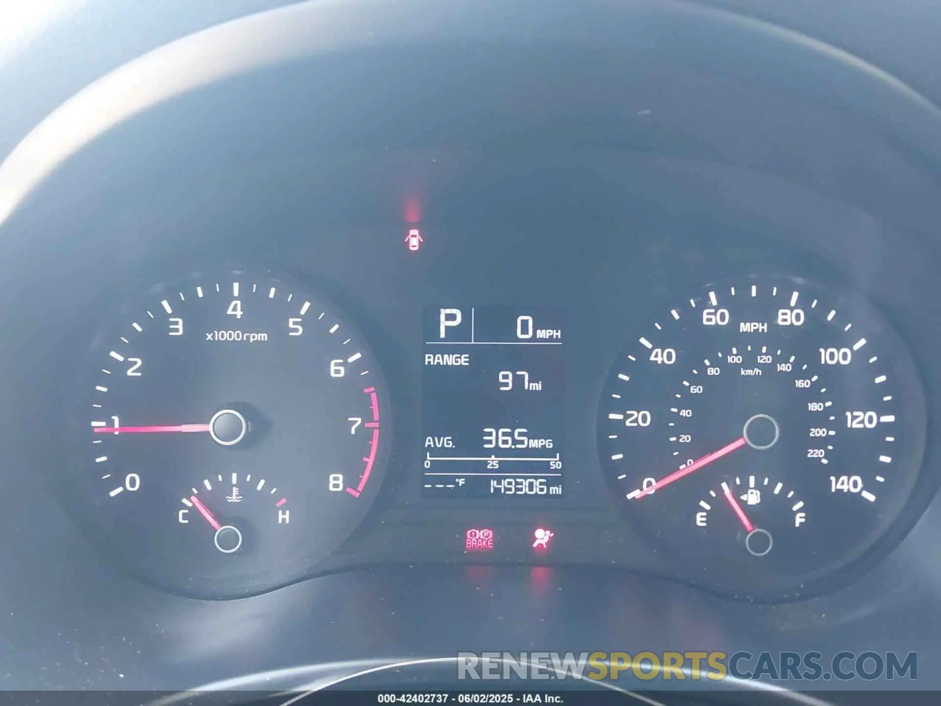 7 Photograph of a damaged car 3KPA24AB8KE180313 KIA RIO 2019