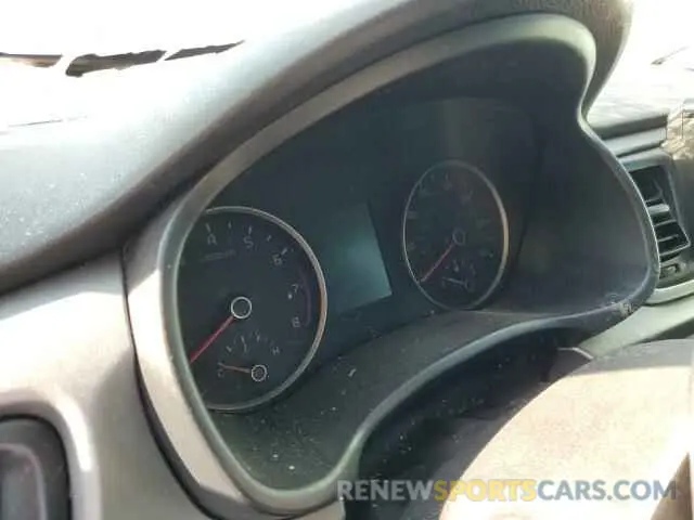 9 Photograph of a damaged car 3KPA24AB8KE208269 KIA RIO 2019