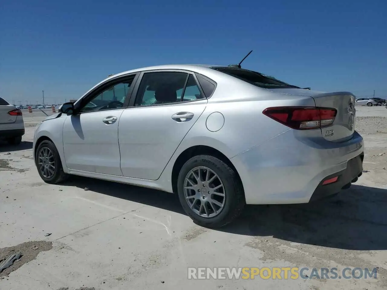 2 Photograph of a damaged car 3KPA24AB8KE208465 KIA RIO 2019