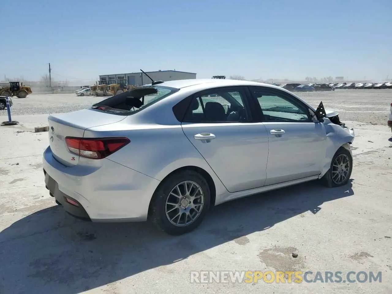 3 Photograph of a damaged car 3KPA24AB8KE208465 KIA RIO 2019