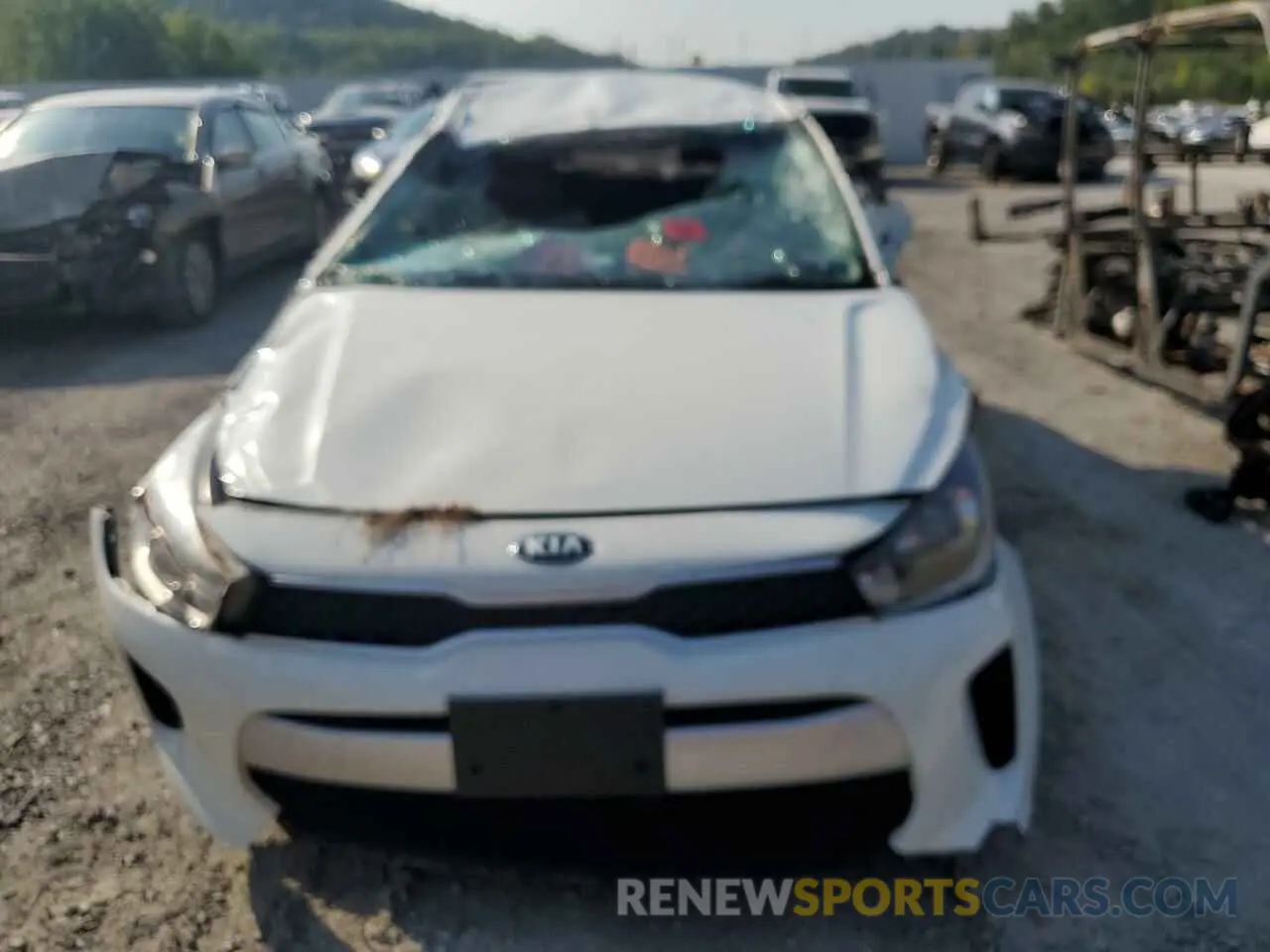 5 Photograph of a damaged car 3KPA24AB8KE213651 KIA RIO 2019