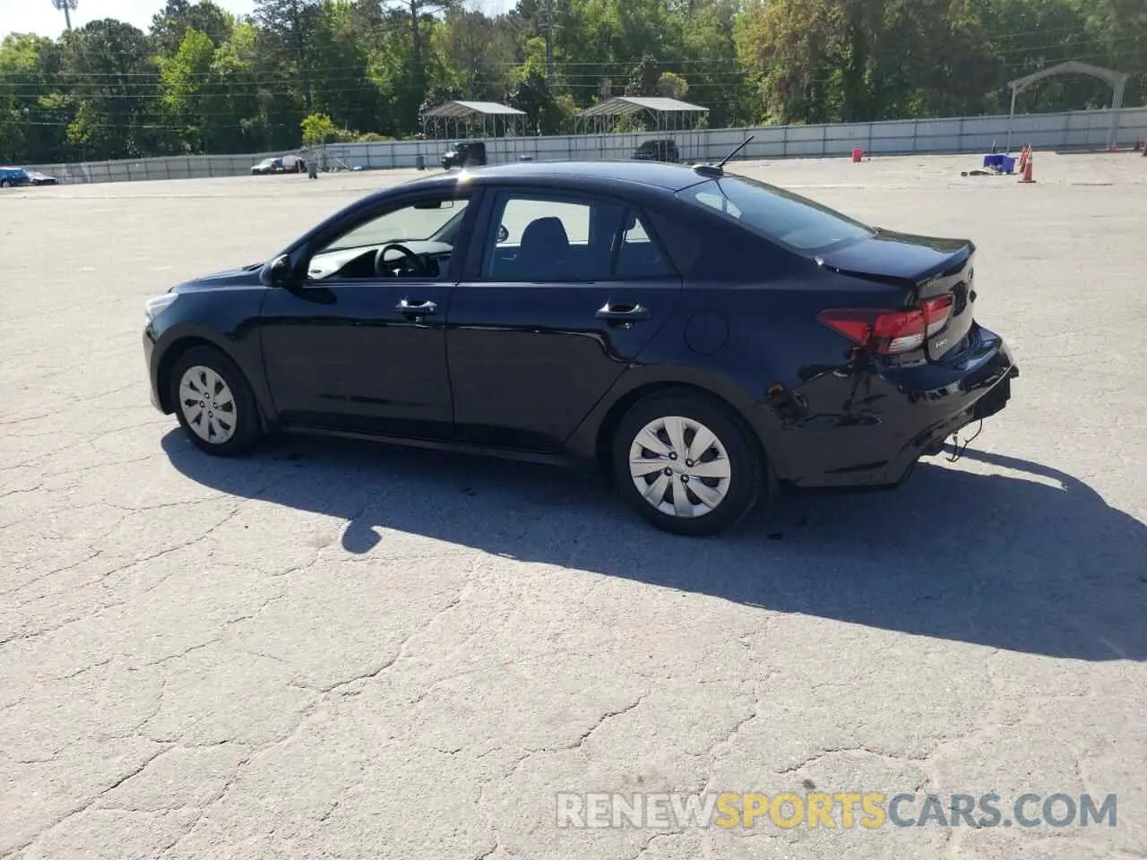 2 Photograph of a damaged car 3KPA24AB8KE233141 KIA RIO 2019