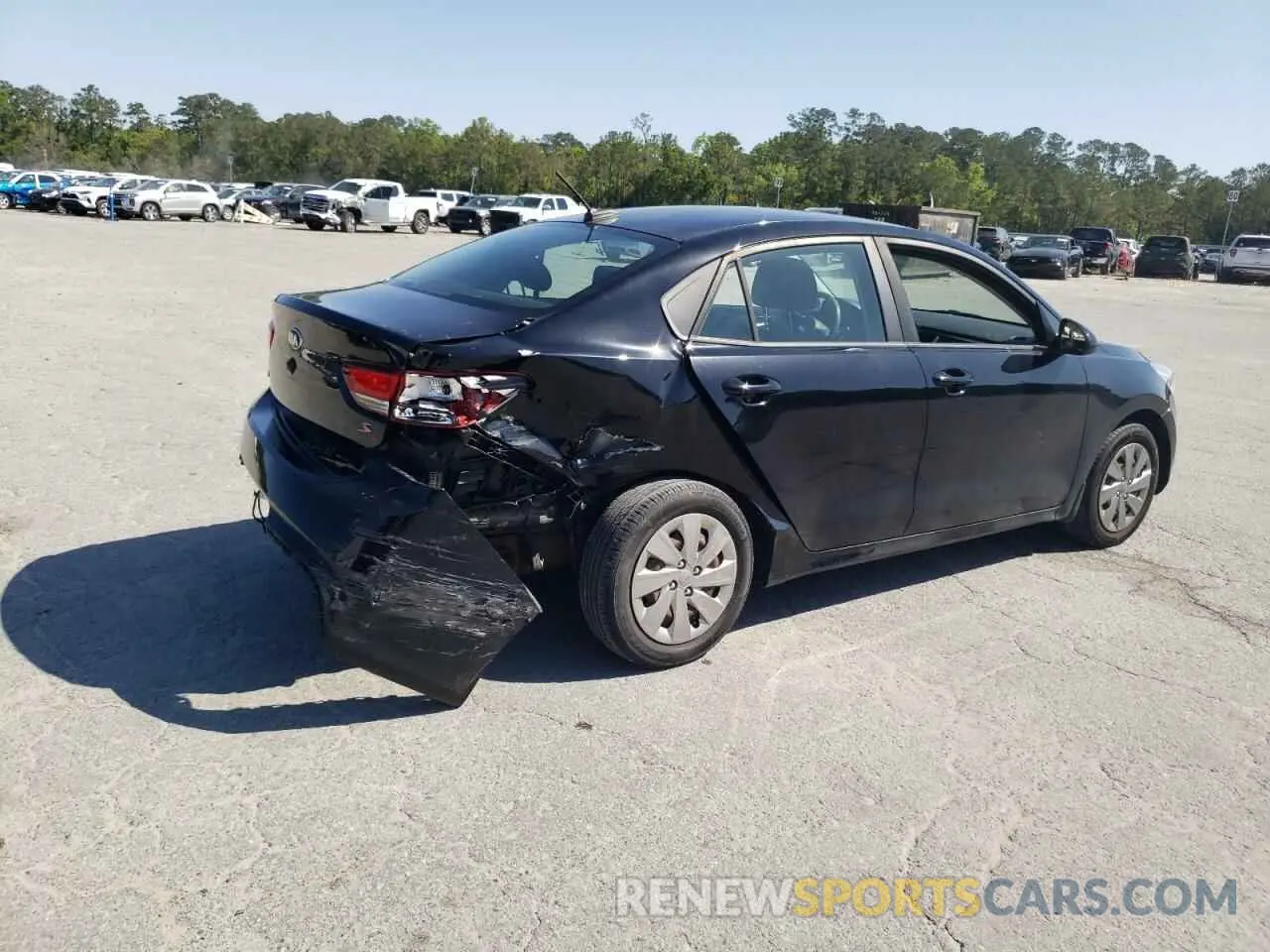 3 Photograph of a damaged car 3KPA24AB8KE233141 KIA RIO 2019