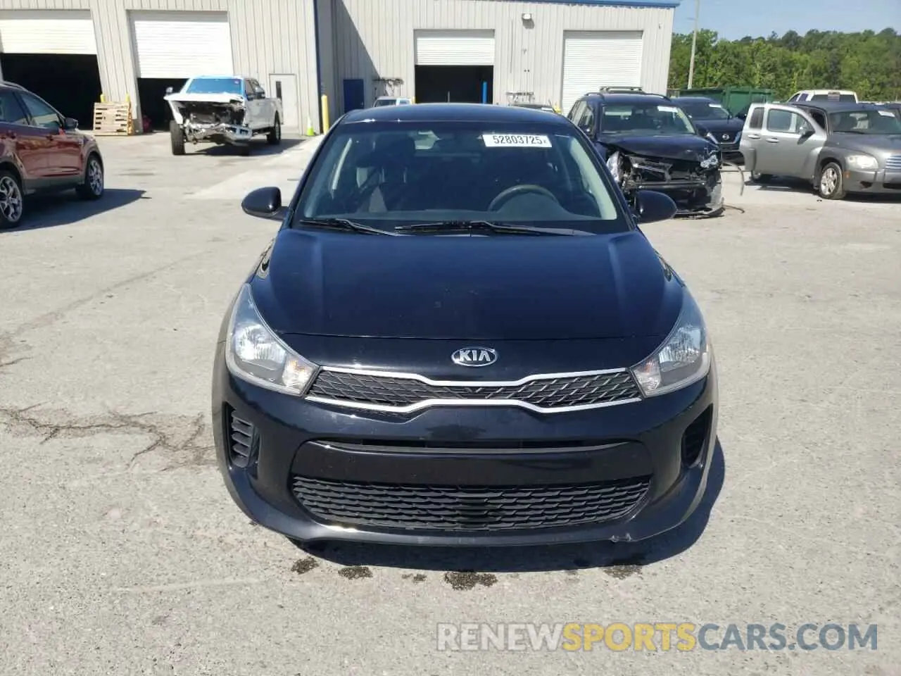 5 Photograph of a damaged car 3KPA24AB8KE233141 KIA RIO 2019