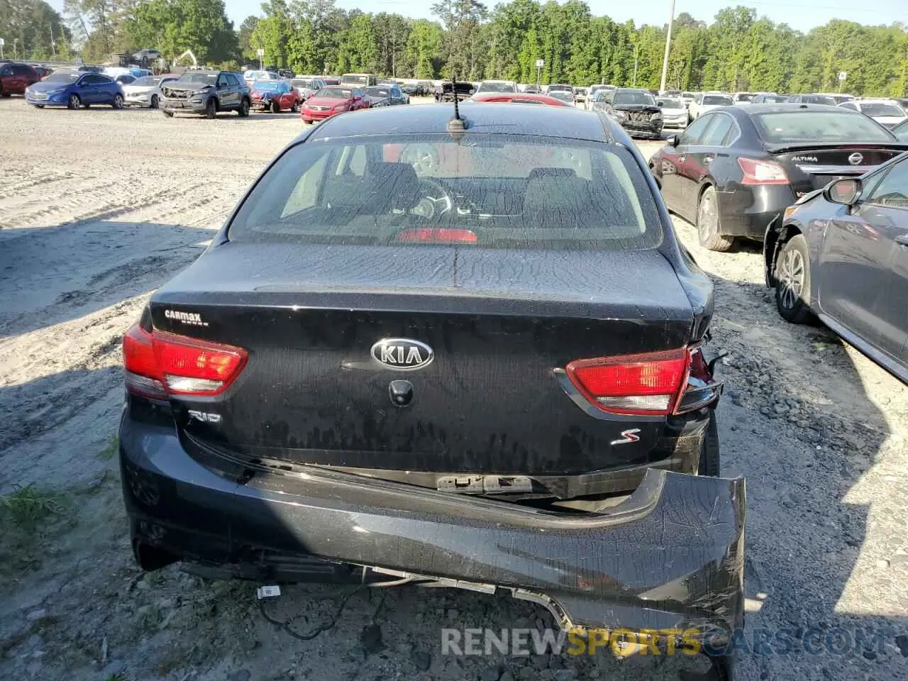 6 Photograph of a damaged car 3KPA24AB8KE233141 KIA RIO 2019