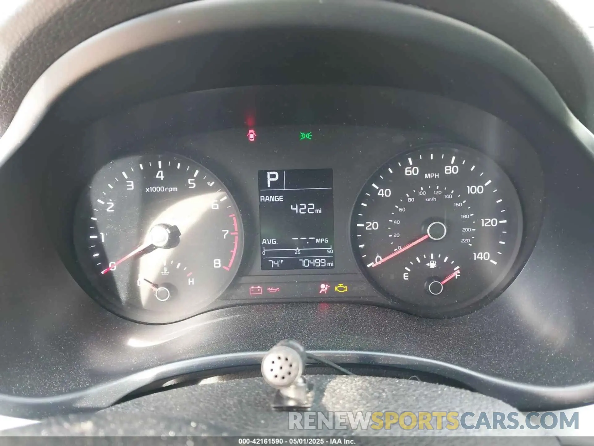 7 Photograph of a damaged car 3KPA24AB8KE252269 KIA RIO 2019