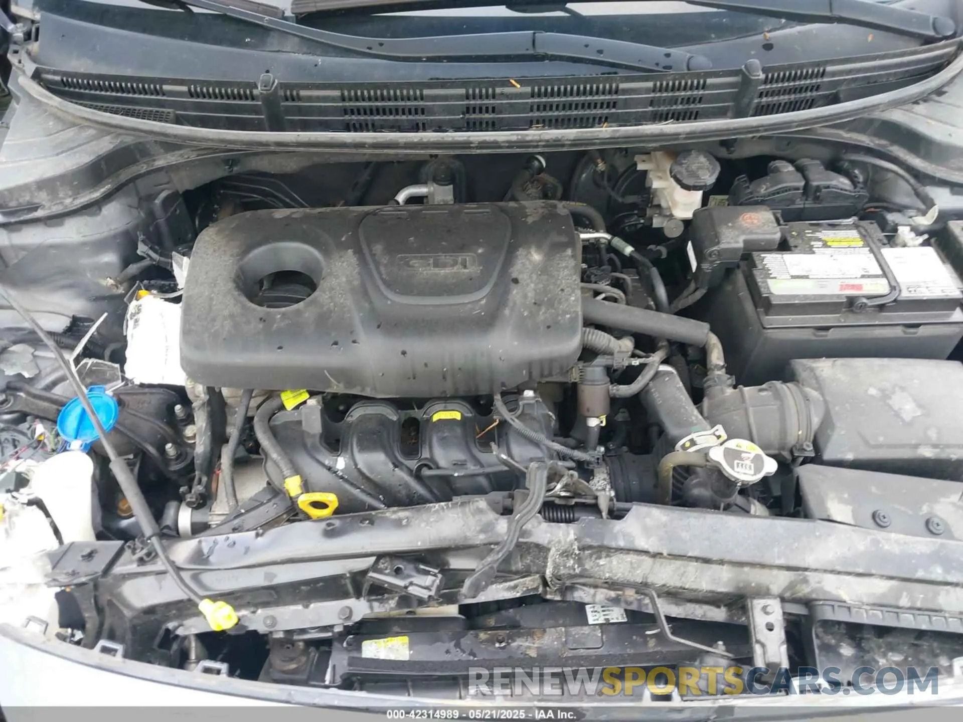 10 Photograph of a damaged car 3KPA24AB9KE157204 KIA RIO 2019