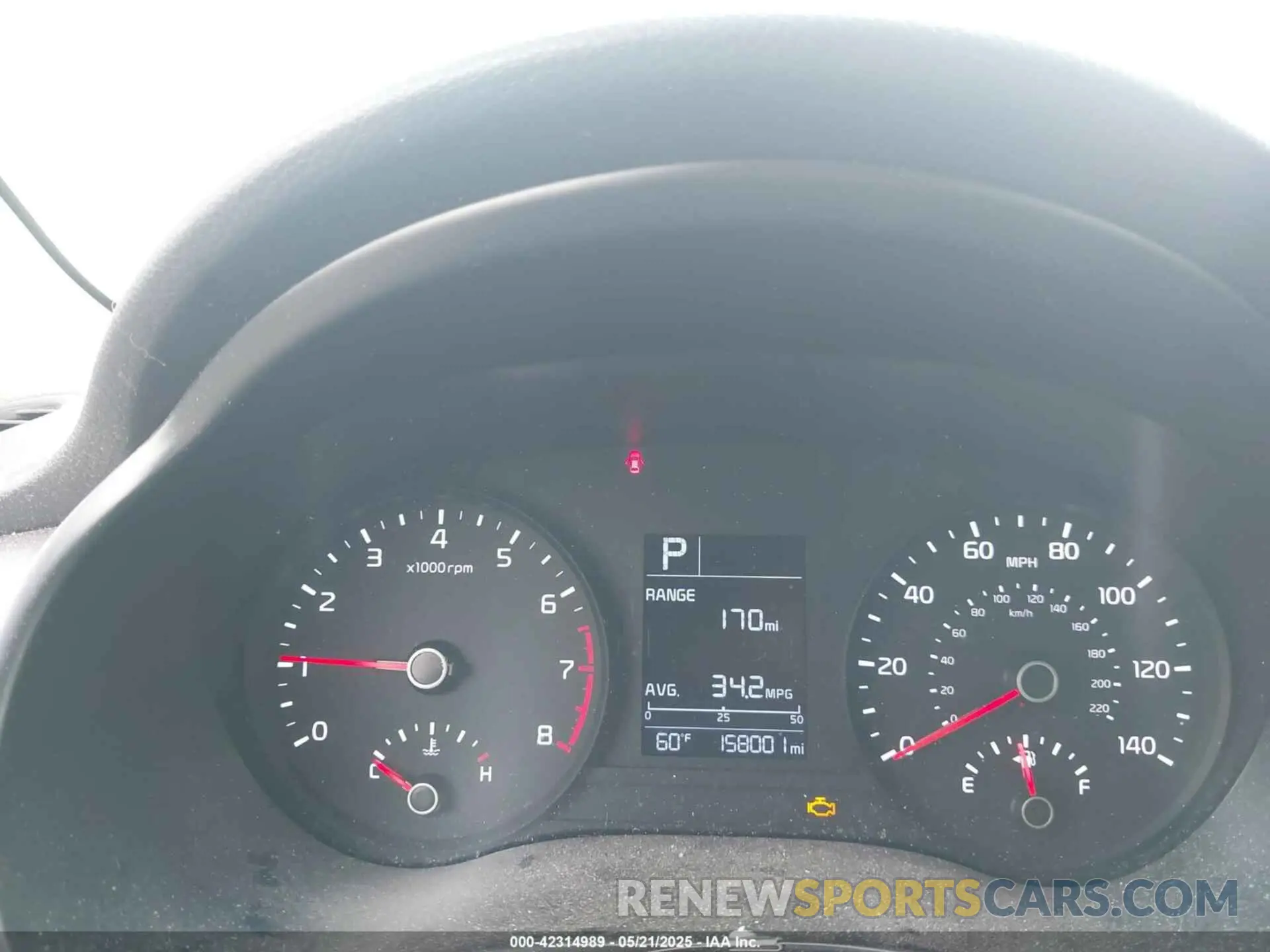 15 Photograph of a damaged car 3KPA24AB9KE157204 KIA RIO 2019