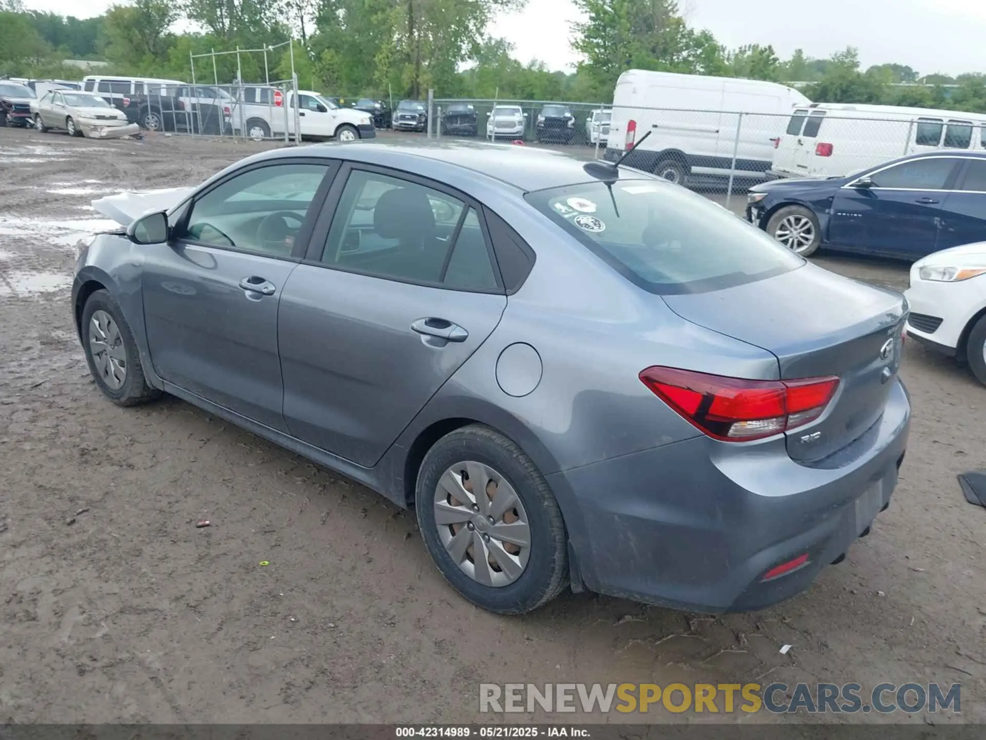 3 Photograph of a damaged car 3KPA24AB9KE157204 KIA RIO 2019
