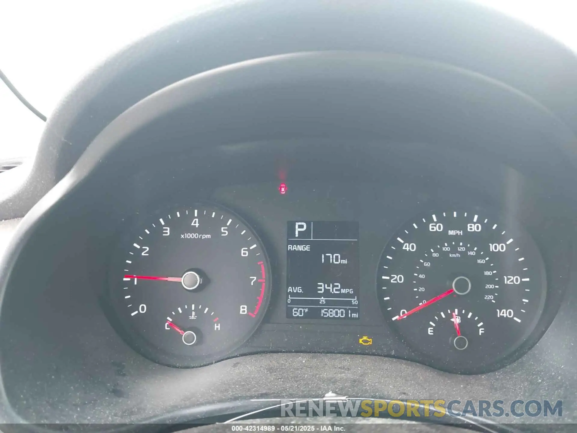 7 Photograph of a damaged car 3KPA24AB9KE157204 KIA RIO 2019