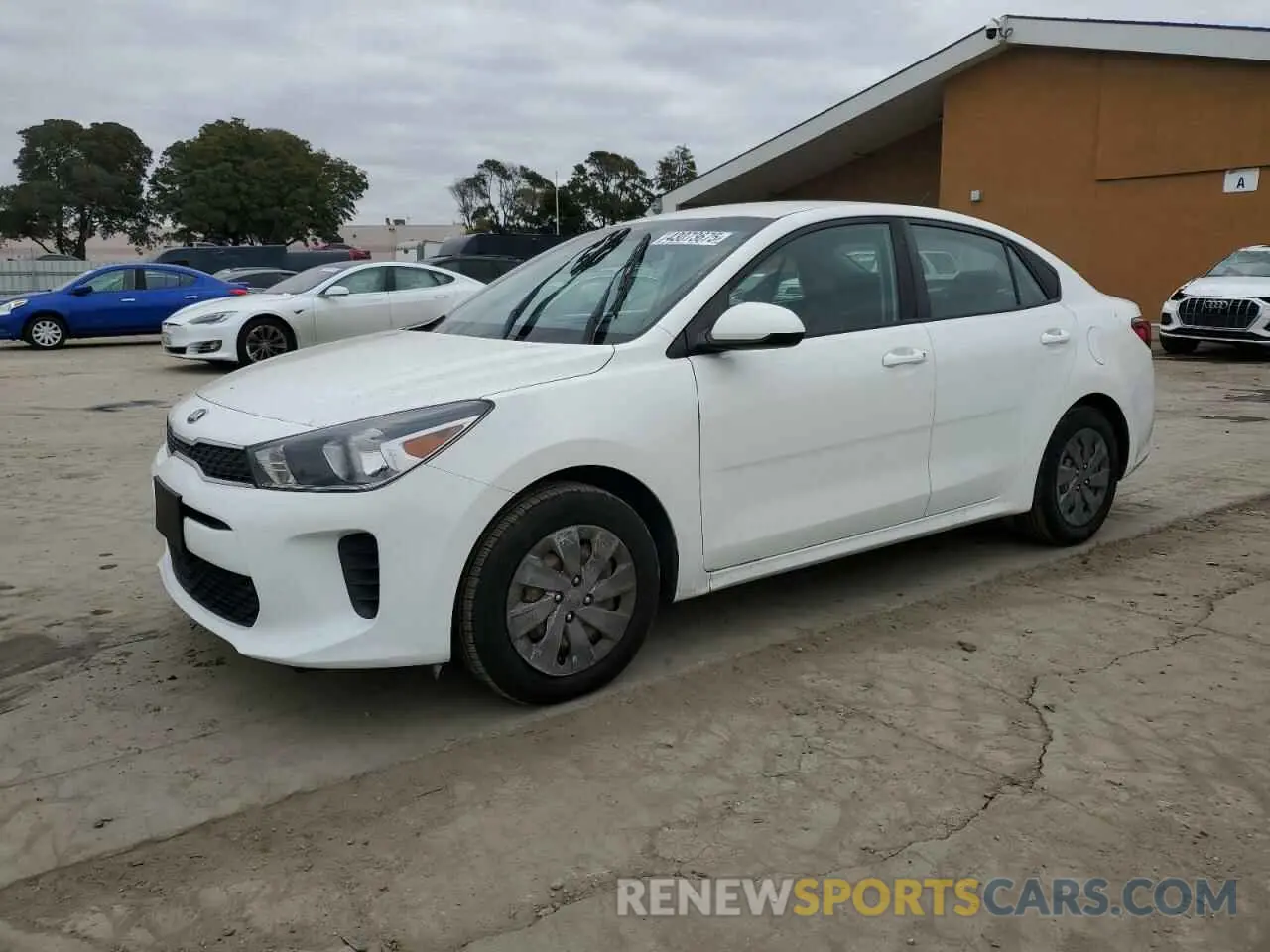 1 Photograph of a damaged car 3KPA24AB9KE161916 KIA RIO 2019
