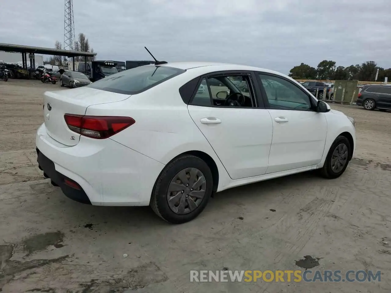 3 Photograph of a damaged car 3KPA24AB9KE161916 KIA RIO 2019