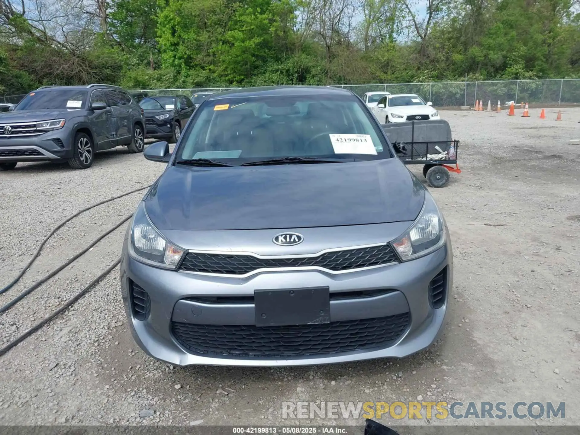 13 Photograph of a damaged car 3KPA24AB9KE170387 KIA RIO 2019