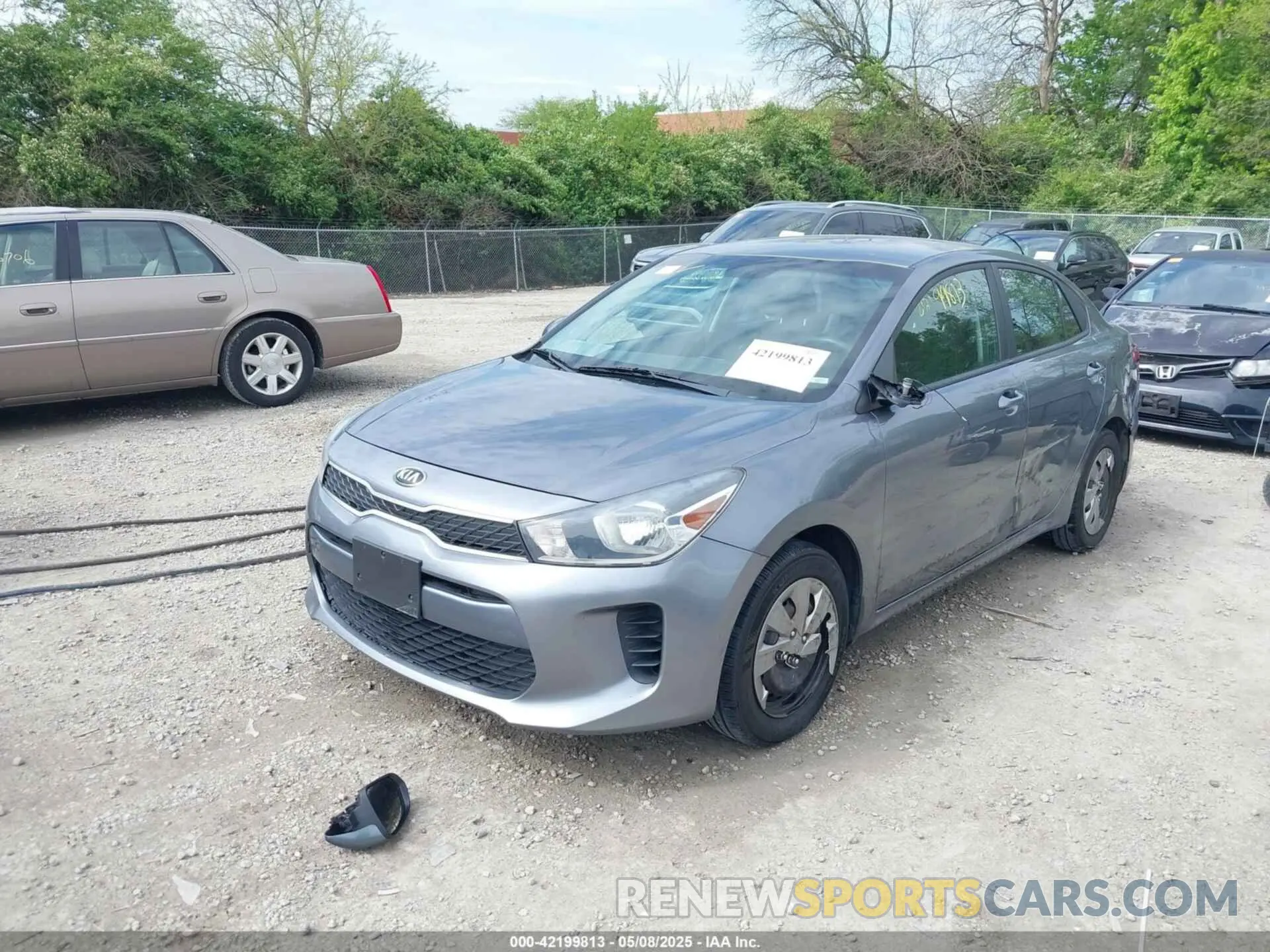 2 Photograph of a damaged car 3KPA24AB9KE170387 KIA RIO 2019