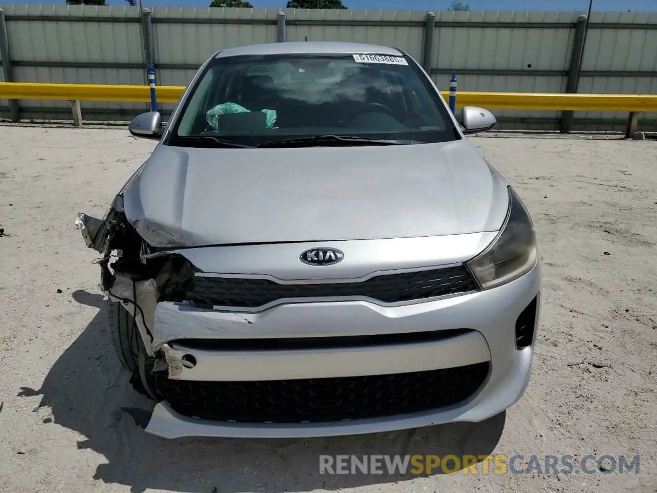 5 Photograph of a damaged car 3KPA24AB9KE170972 KIA RIO 2019