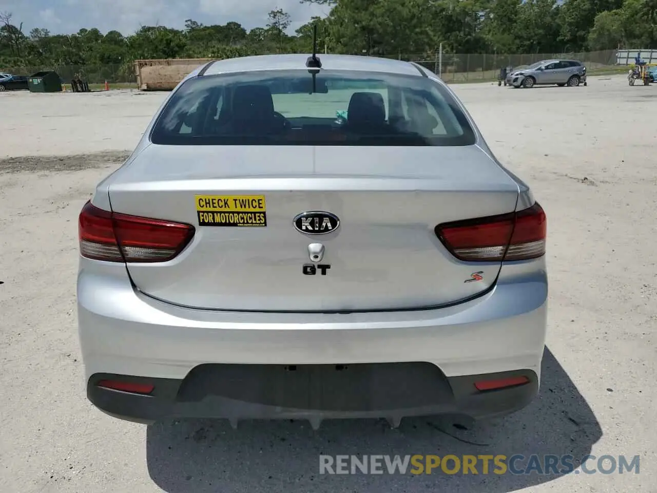 6 Photograph of a damaged car 3KPA24AB9KE170972 KIA RIO 2019