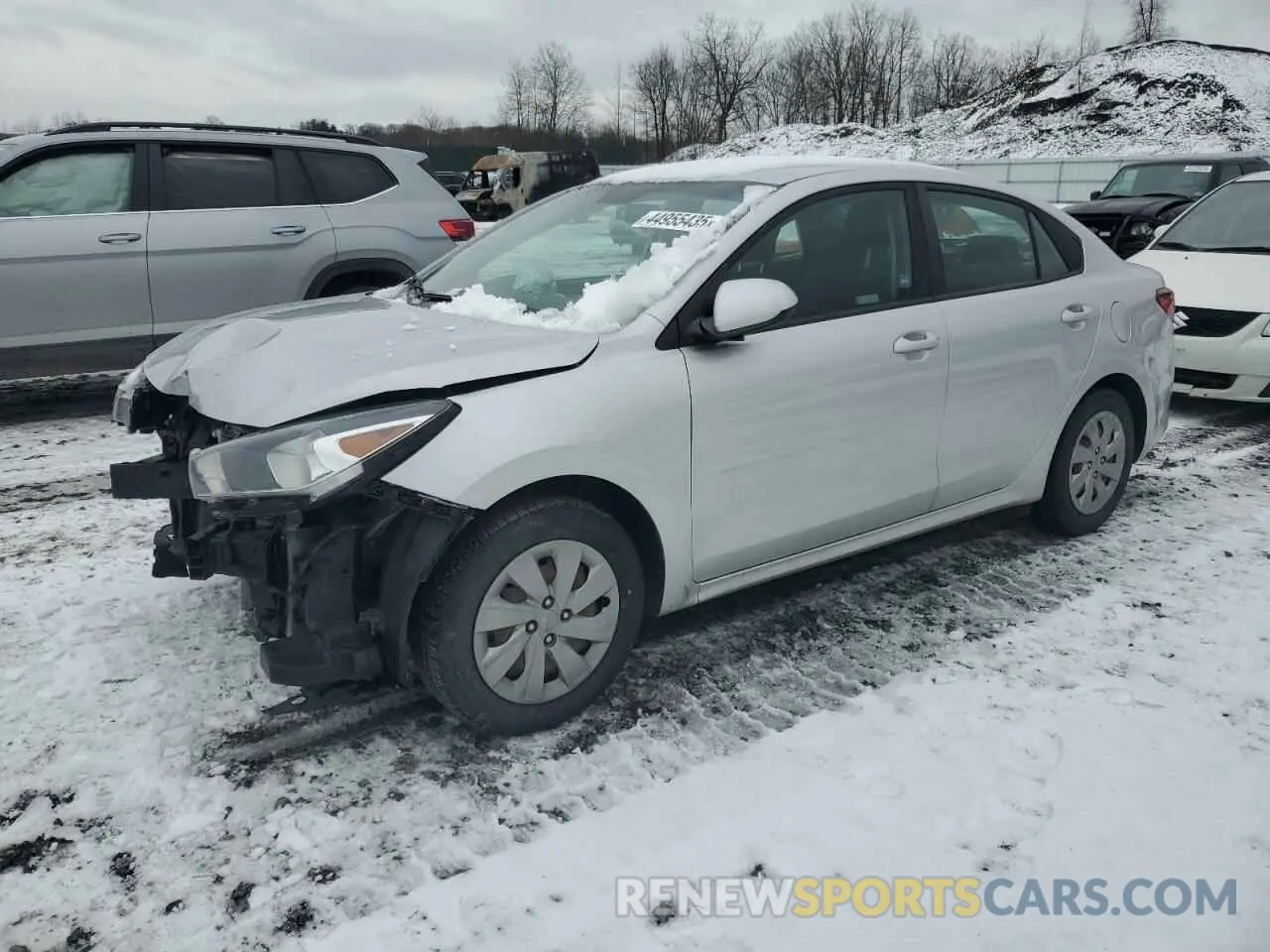 1 Photograph of a damaged car 3KPA24AB9KE180305 KIA RIO 2019
