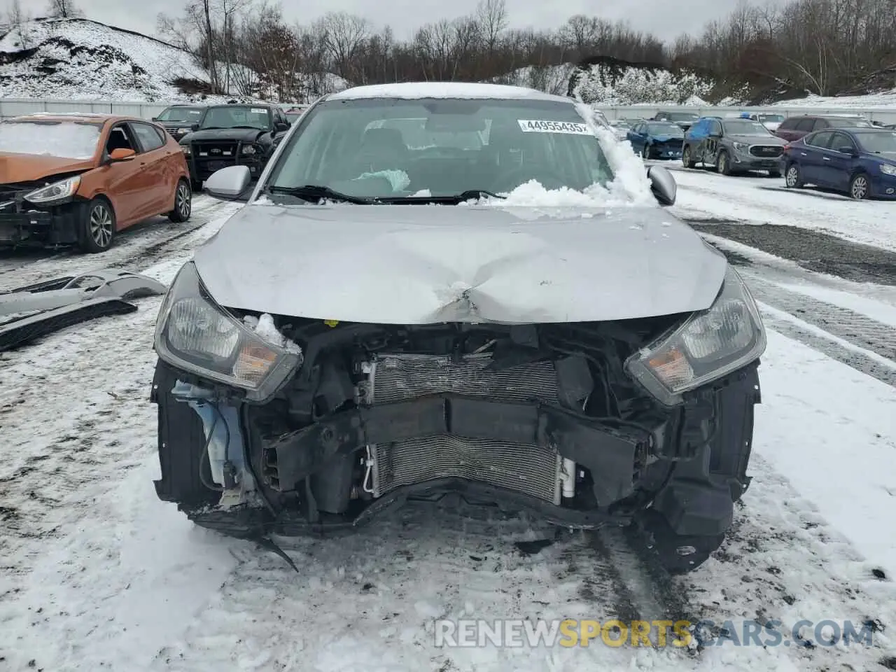 5 Photograph of a damaged car 3KPA24AB9KE180305 KIA RIO 2019