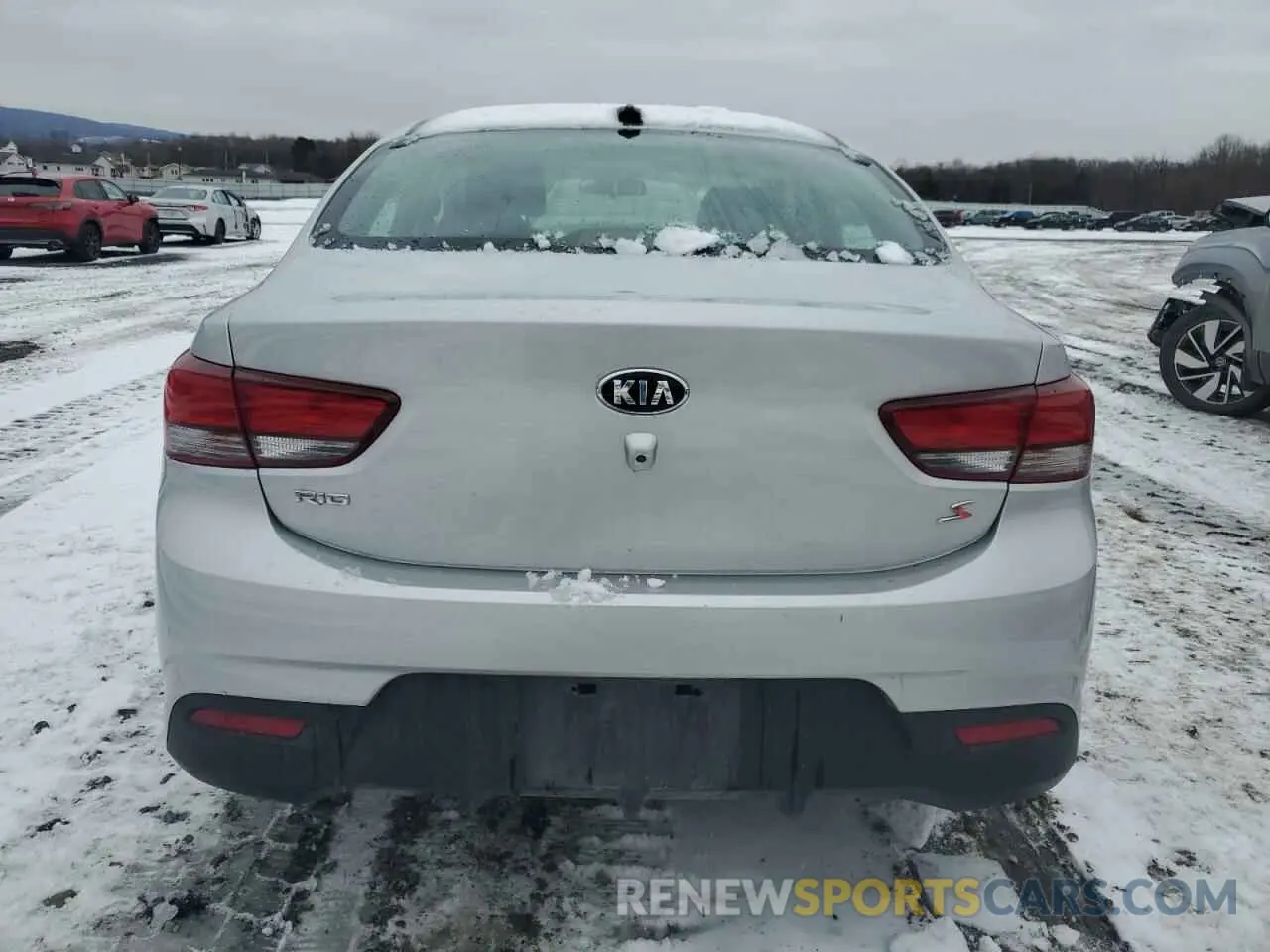 6 Photograph of a damaged car 3KPA24AB9KE180305 KIA RIO 2019