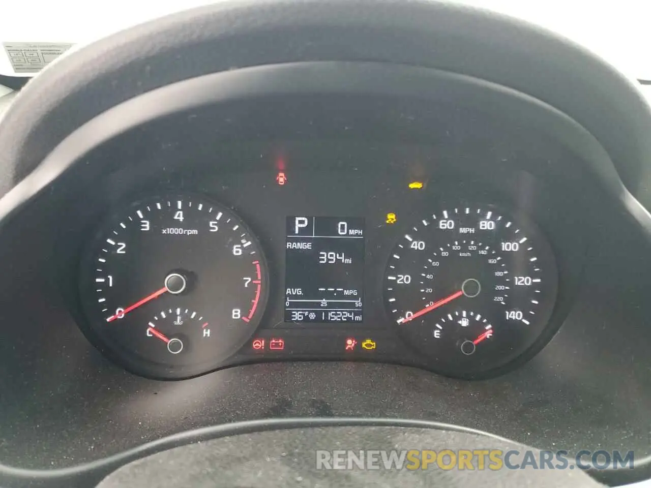 9 Photograph of a damaged car 3KPA24AB9KE180305 KIA RIO 2019