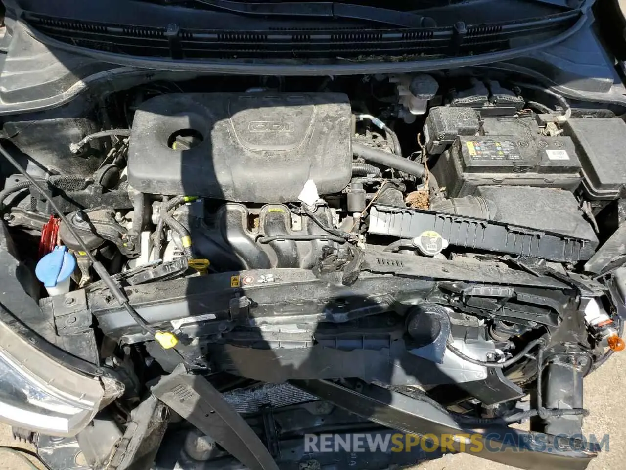 11 Photograph of a damaged car 3KPA24AB9KE200925 KIA RIO 2019