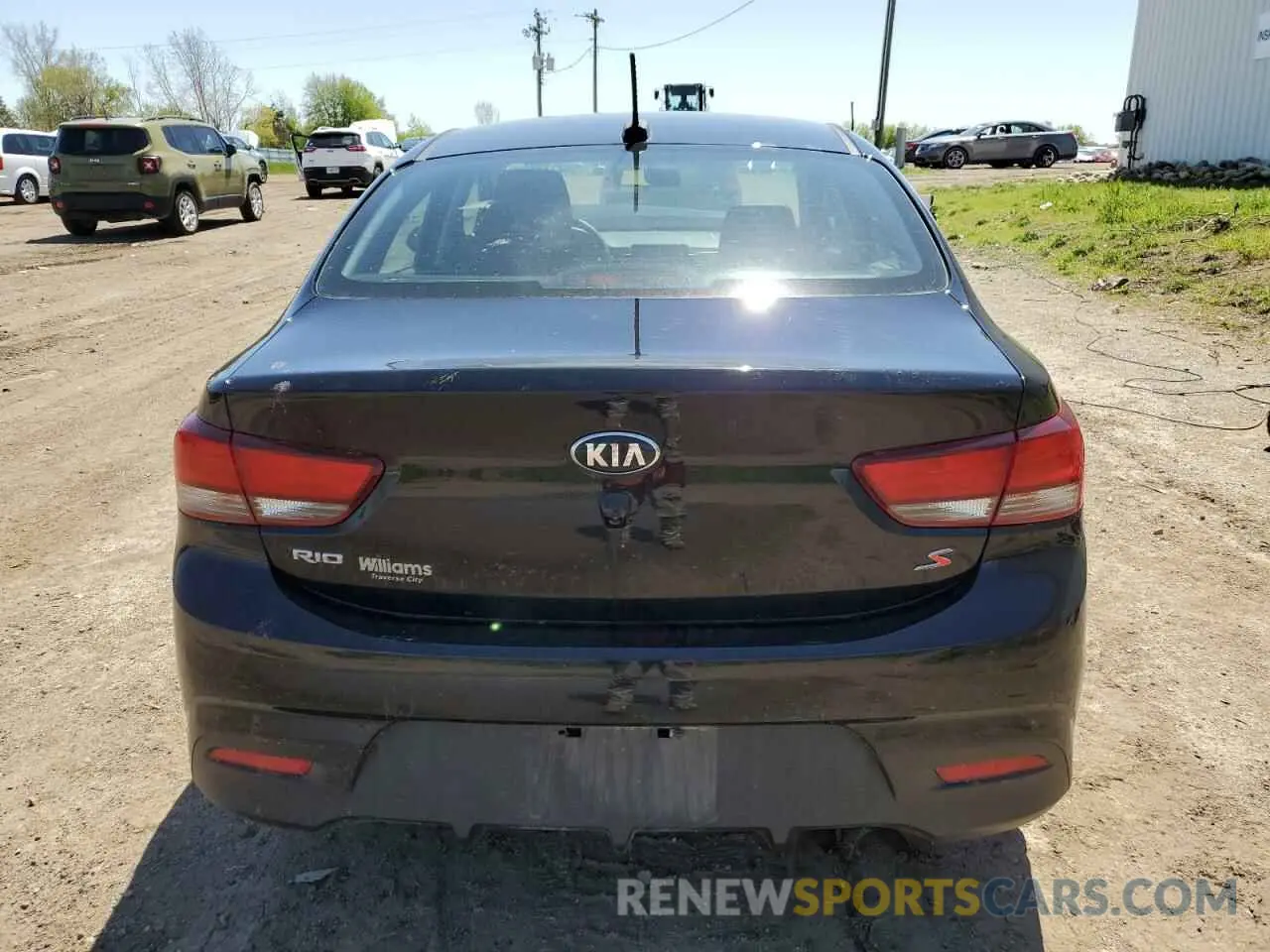 6 Photograph of a damaged car 3KPA24AB9KE200925 KIA RIO 2019